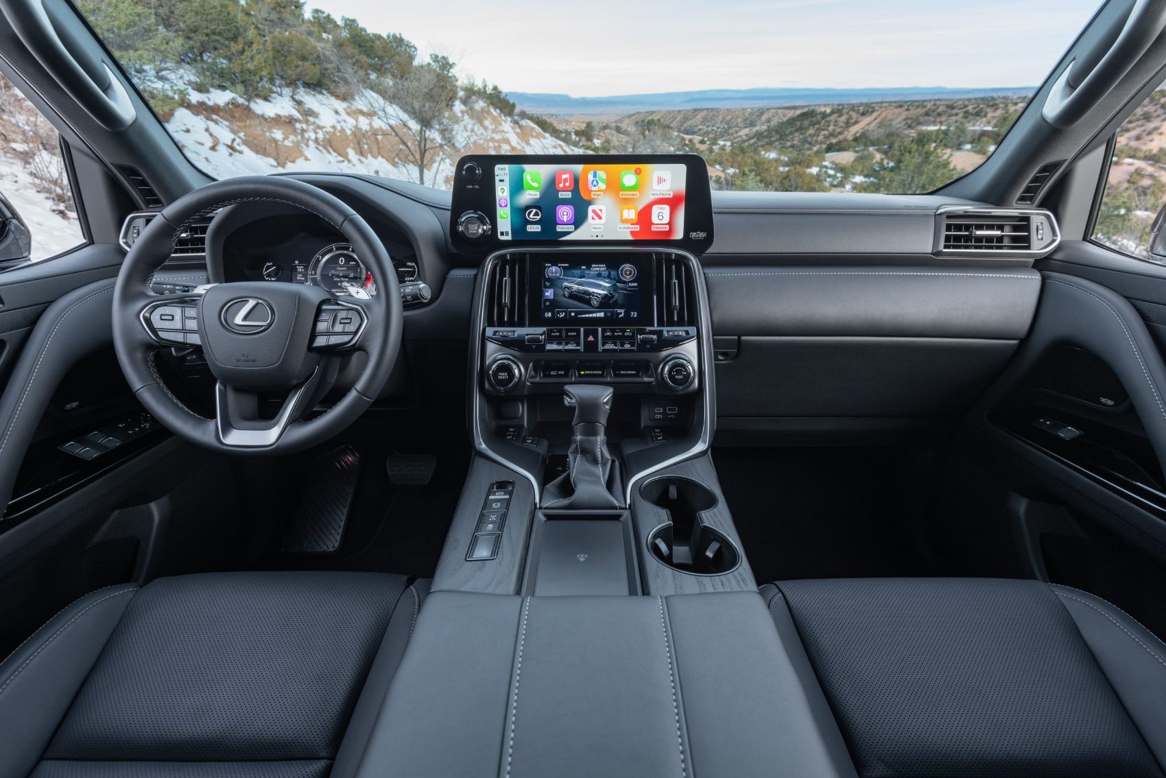 2024 Lexus LX 600 Interior Layout